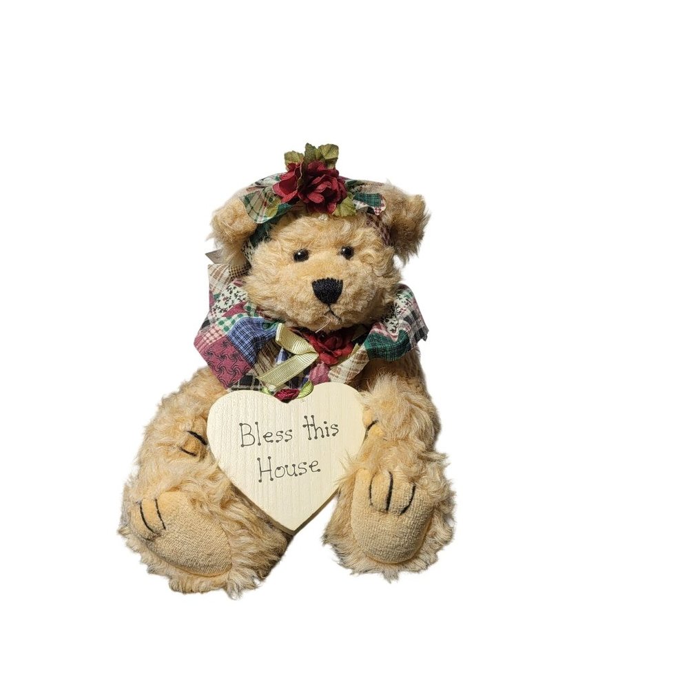Vintage 2002 The Beary Elegant Collection Donna‎ Salveta "Bless this House" Bear